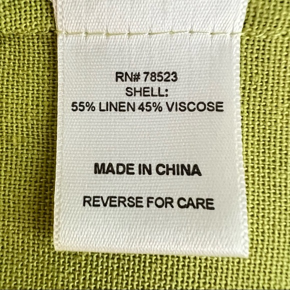 Talie Women’s Linen & Viscose Long Line Blazer Jacket Size Small But Ove… - Picture 10 of 12